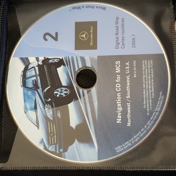Navigation Disc Set for Mercedes M - Series - Picture 2 of 11